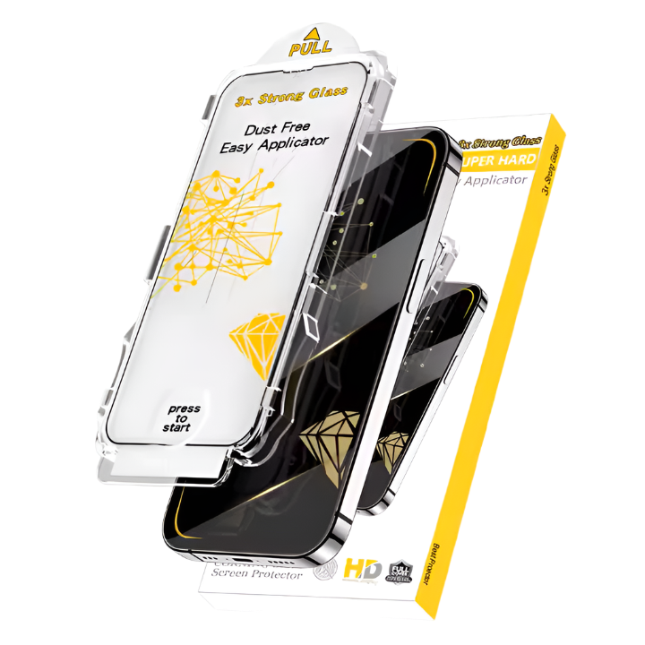 Aizsargstikls Iphone 12 PRO MAX EZ INSTALL