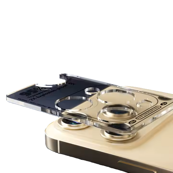 Kameru lēcu aizsargstikls Iphone 16 PRO/16 PRO MAX EZ INSTALL
